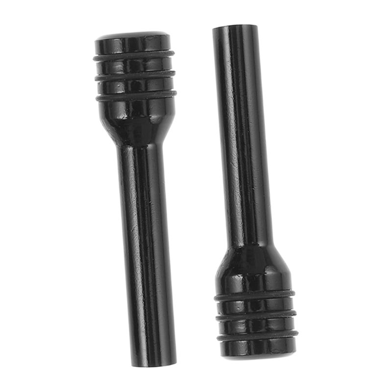 2Pcs Aluminum Car Door Lock Pull Pin Decorative Knob Easy Install Vehicle Parts - Image 2