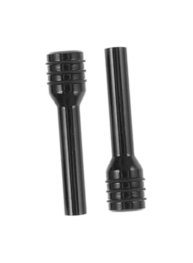 2Pcs Aluminum Car Door Lock Pull Pin Decorative Knob Easy Install Vehicle Parts - Image 1
