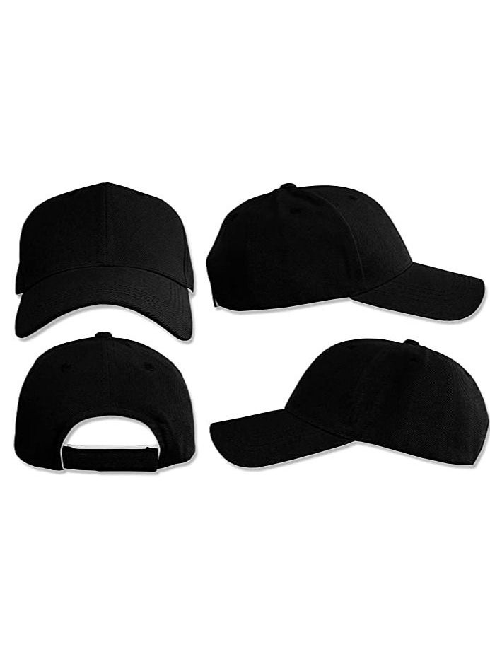 Generic - Adjustable Strip Sport Cap Black - Image 1