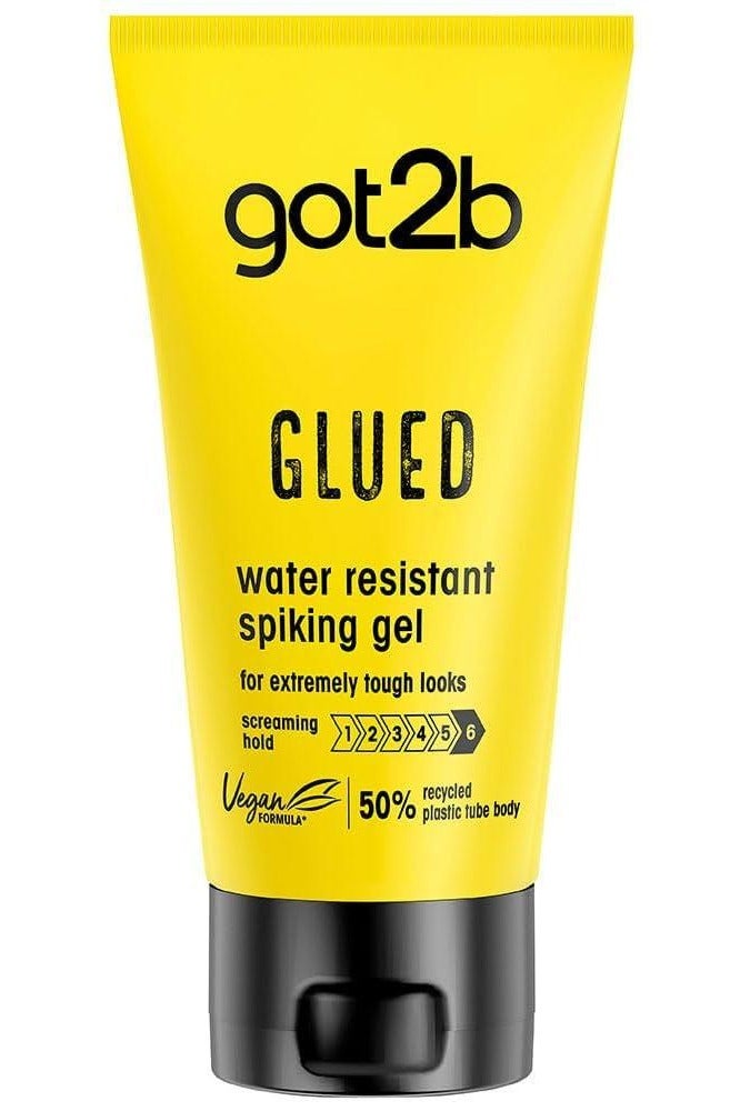 Got2b Glued Water Resistant Spiking Glue For Extremly Tough Looks For Hair 150ml