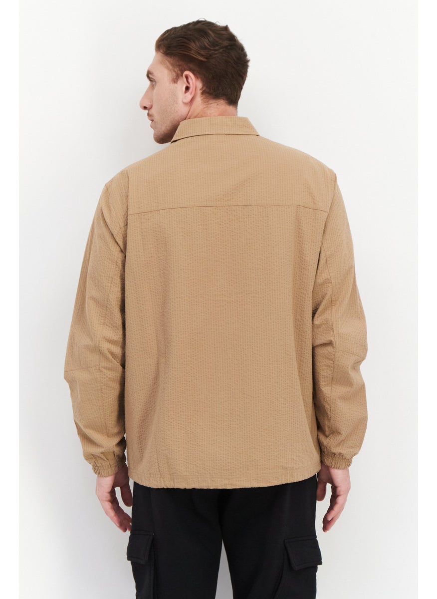 Puma x Select Men Sportswear Fit Long Sleeve Outdoor Jacket, Light Brown  - Image 3