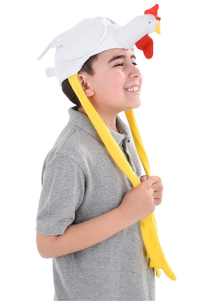 Rhode Island Novelty Chicken Hat for Kids and Adults - Fun Costume Accessory - Image 1