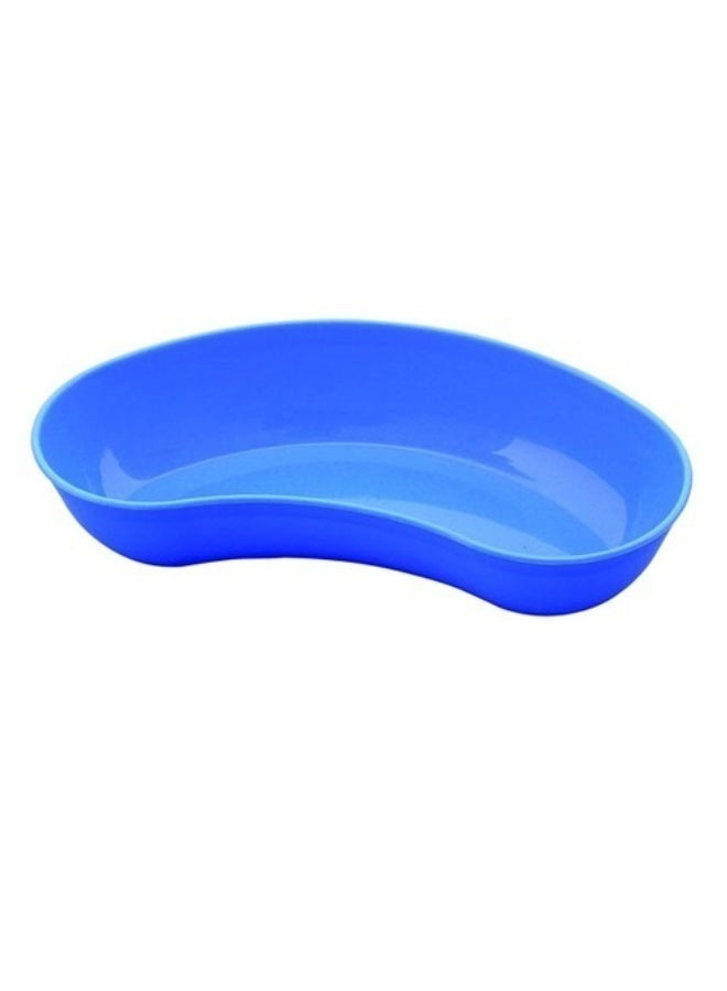 Protect Kidney Tray Graduated 700 ml Kidney Shaped Plastic Emesis Basins Blue - Image 1