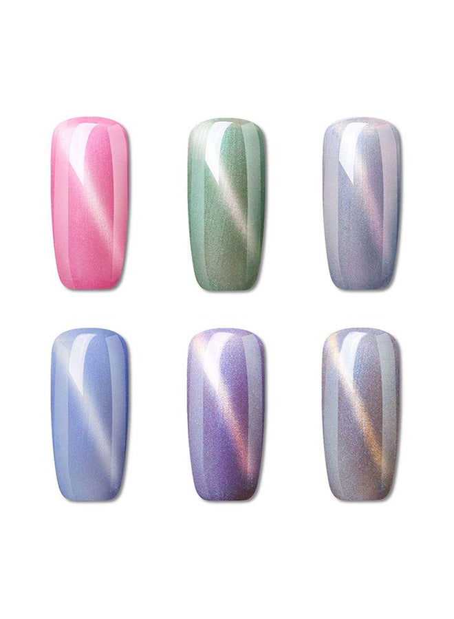 brunson Gel Nail Polish Pearl Nail Polish Mermaid Gel Manicure Salon Decor Nail Art Elegant Shell Shiny Under Light UV LED Soak Off Set BMG02  - Image 3