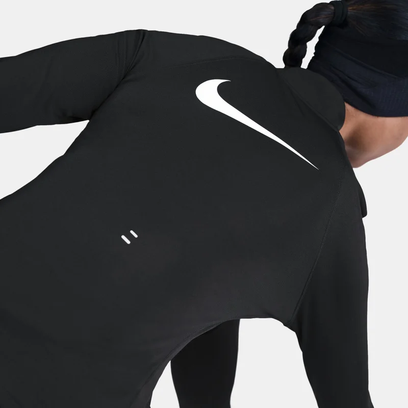 Nike Black Women's Tempo Swoosh Dri-FIT 1/2-Zip Running Top for Women | Best Price UAE