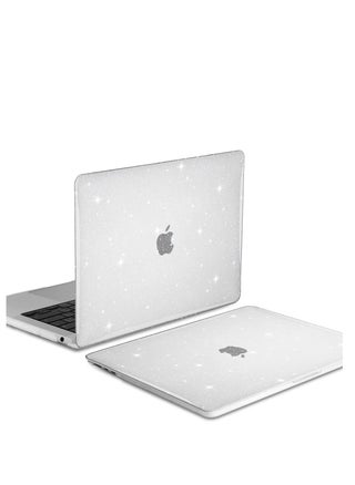 Sparkly Hard Case Compatible with MacBook Air 15 Inch 2025 2024 2023 A3241 A3114 A2941, Glitter Bling Plastic Hard Shell  for Mac Air 15.3" with Liquid Retina Display & Touch ID ,Clear - pzsku/Z774B5B94D59E95BA848CZ/45/_/1721301878/c77b2a5f-7fbb-4770-90e5-1a503904c4eb