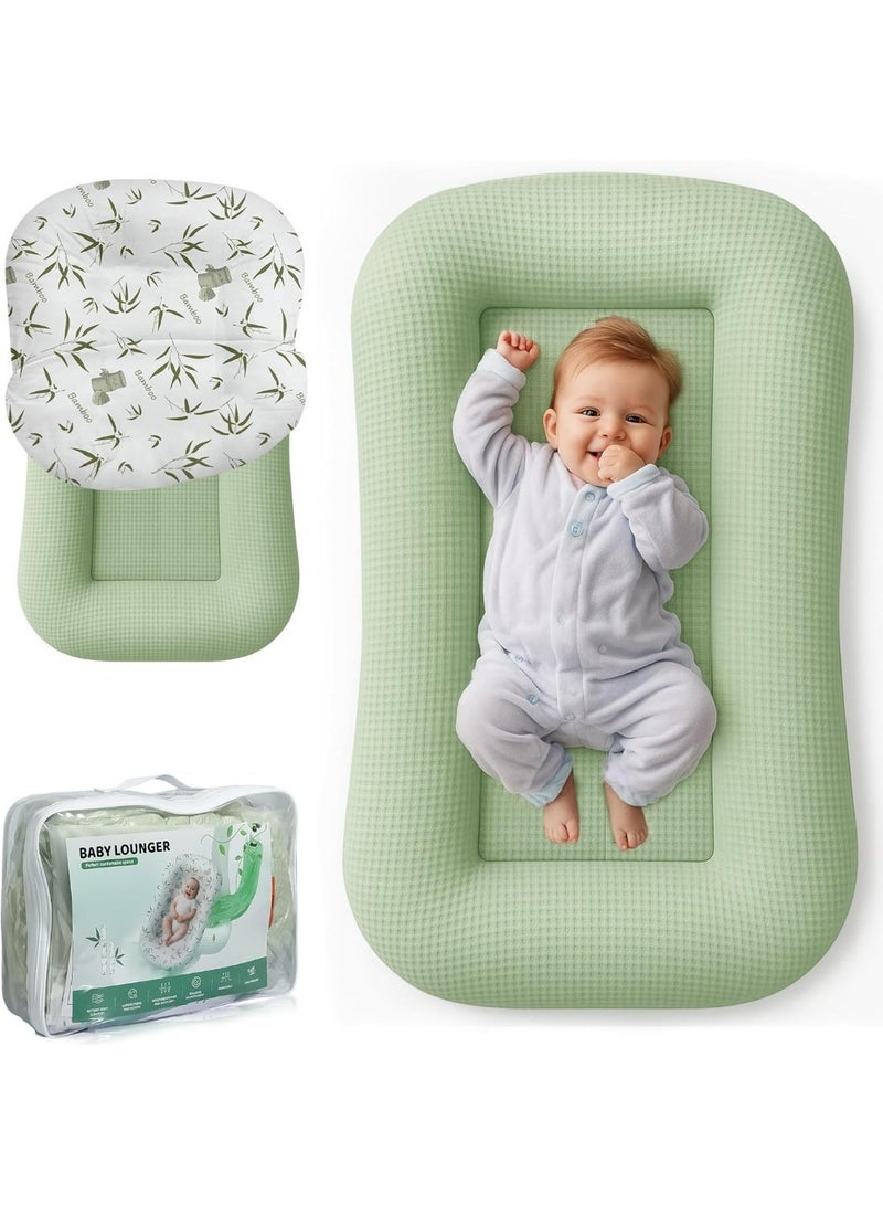 Bukela Newborn Baby Lounger Breathable Detachable Sleeping Cushion Bed Multifunctional Pods Portable Crib for Bedroom or Travel Infants Lounger - Image 1