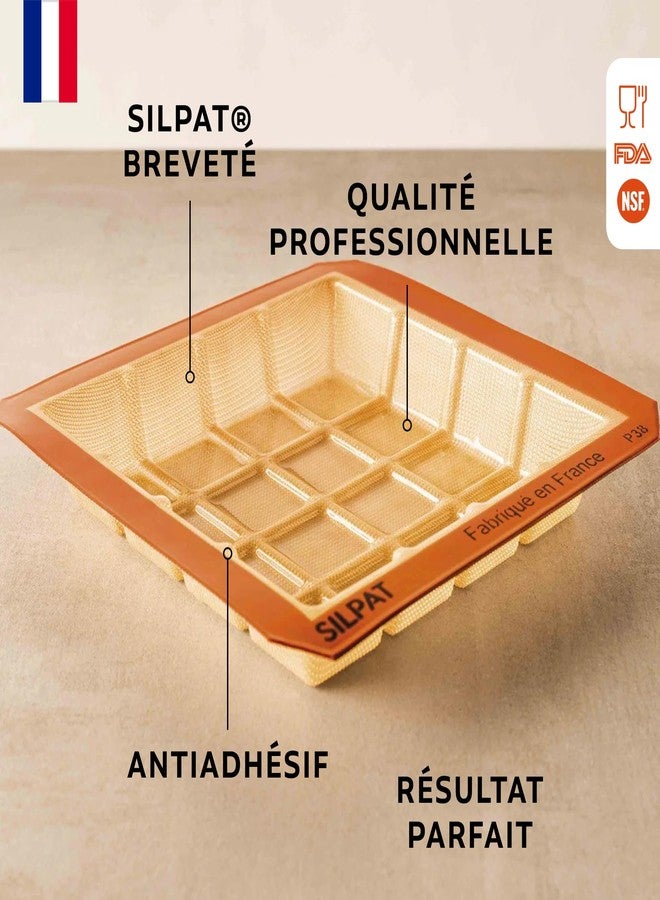 Silpat The Original Square Tablette Mold - 16 Portions - Image 3