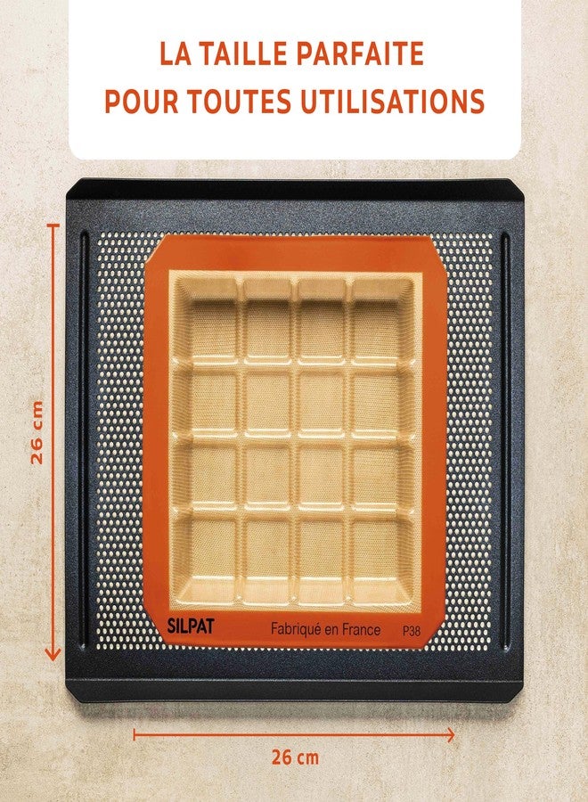Silpat The Original Square Tablette Mold - 16 Portions - Image 4
