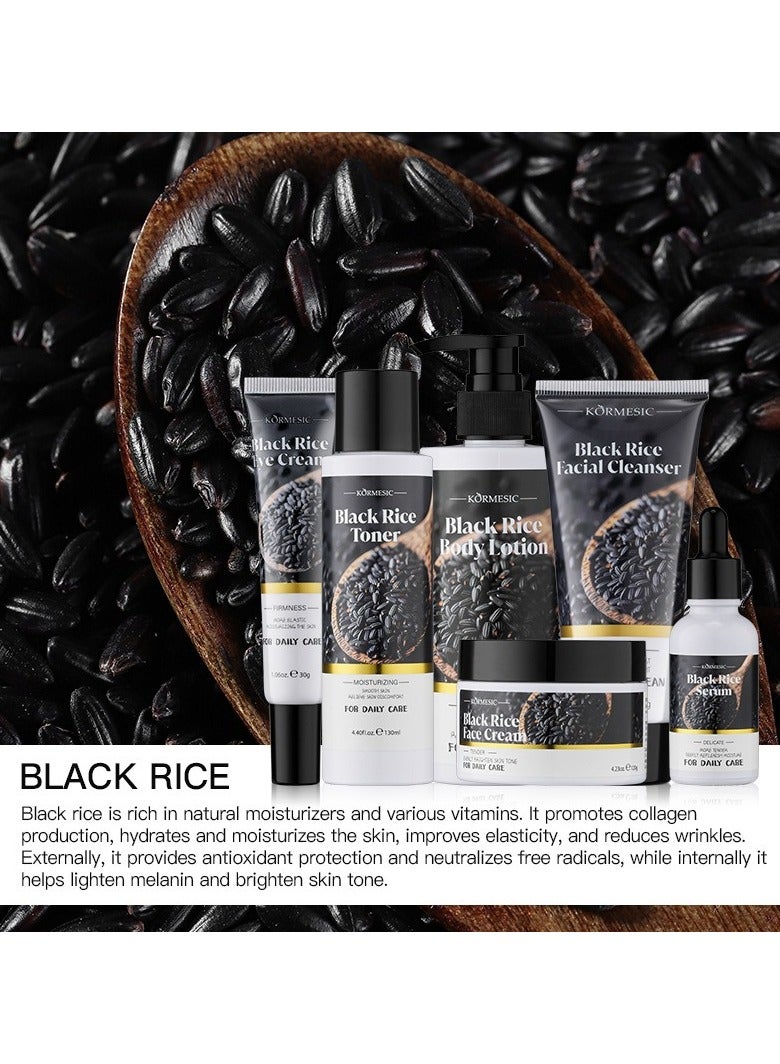 Kormesic غسول الجسم الأرز الأسود-250ml غسول الجسم العميق الترطيب - Image 2