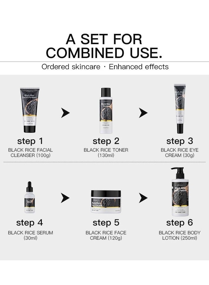 Kormesic غسول الجسم الأرز الأسود-250ml غسول الجسم العميق الترطيب - Image 4