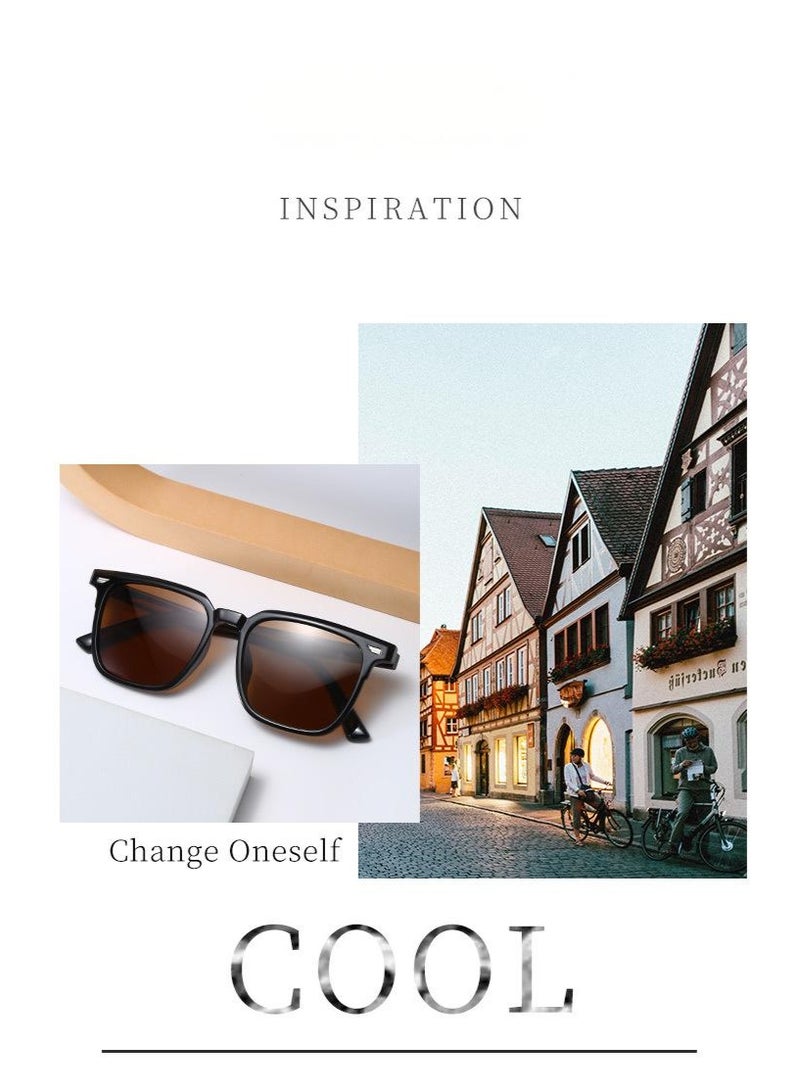 Veil Polarized Aviator Sunglasses for Men Women, UV400 Protection Sun Glasses TR Fashion Anti-Glare Sun Shades for Driving, Fishing, Traveling - Image 4