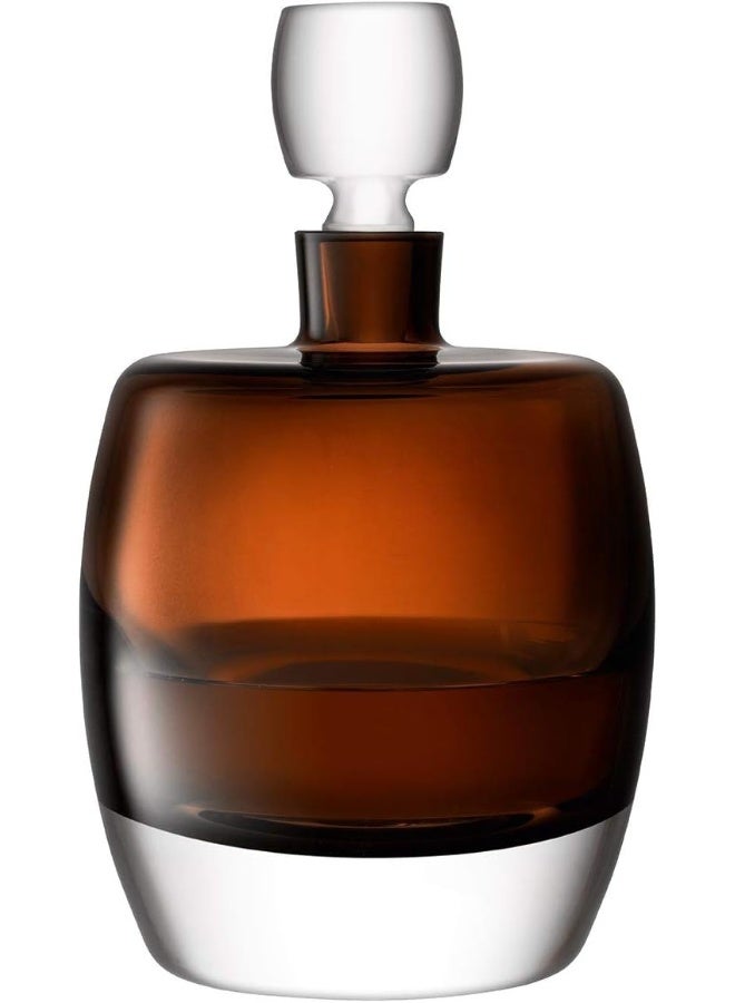 LSA International LSA International LS 563744 Bruin Whisky Club Connoisseur Set met Dienblad Set van 4 Stuks  - Image 2