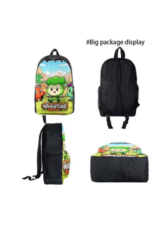 Universal cartoon new three-piece schoolbag - 406  - Image 4