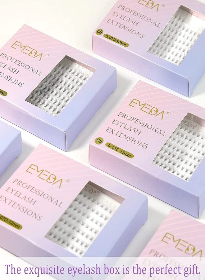 EMEDA 180 Fans Premade Fans Eyelash Extensions Thin Base 10D Stable D Curl Pointy Base Premade Lash Extensions Fans Pre Fanned Volume Lash Extensions (10D 0.07 D 10mm) - Image 5