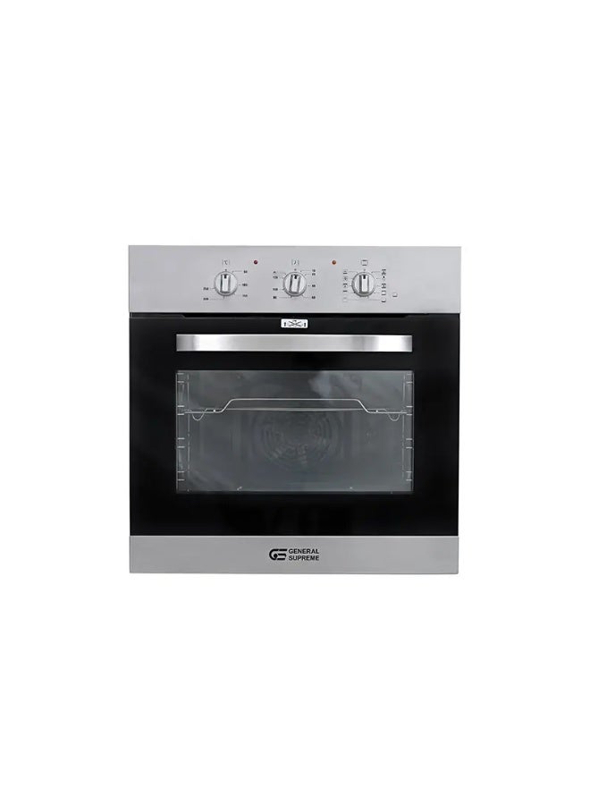 General Supreme Built-in Oven 60CM Electric Steel, 10 Programs, Poland, GSO605PEML - Image 1