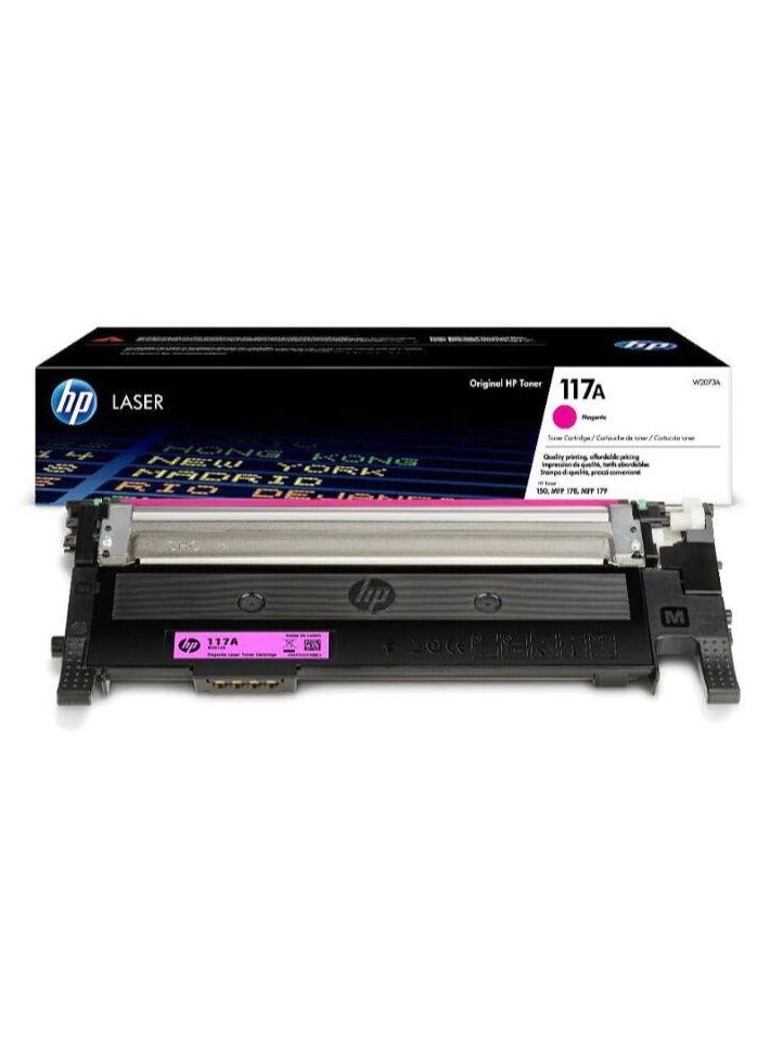 HP 117A Magenta Original Laser Toner Cartridge Magenta
