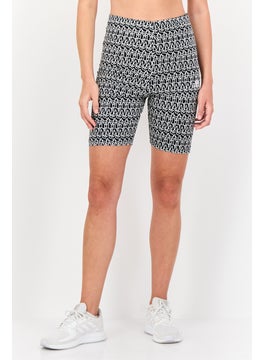 Adidas Women Sportswear Fit Training Shorts, Multicolor  - Image 1