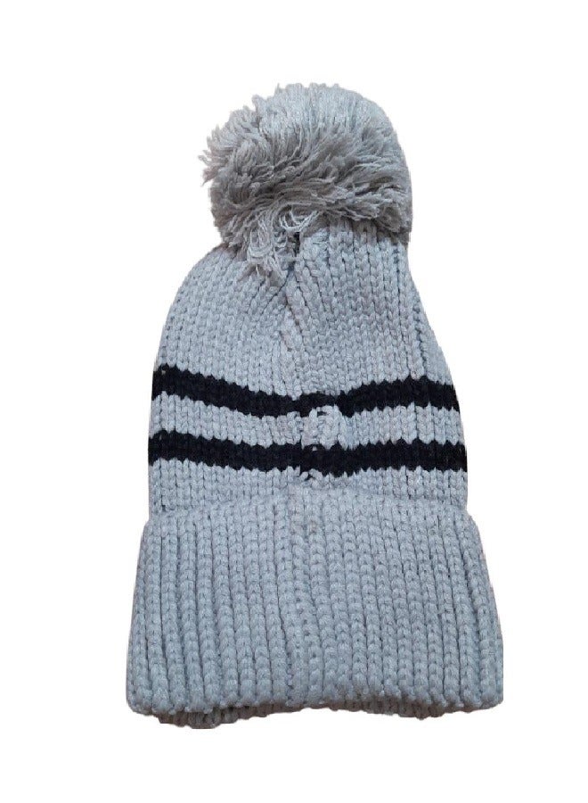 Ice Cap Winter is a manufacturer of high-quality, durable wool yarns. It features an interior appearance in a way that makes you feel warm in a wonderful way(GREY)  - Image 2