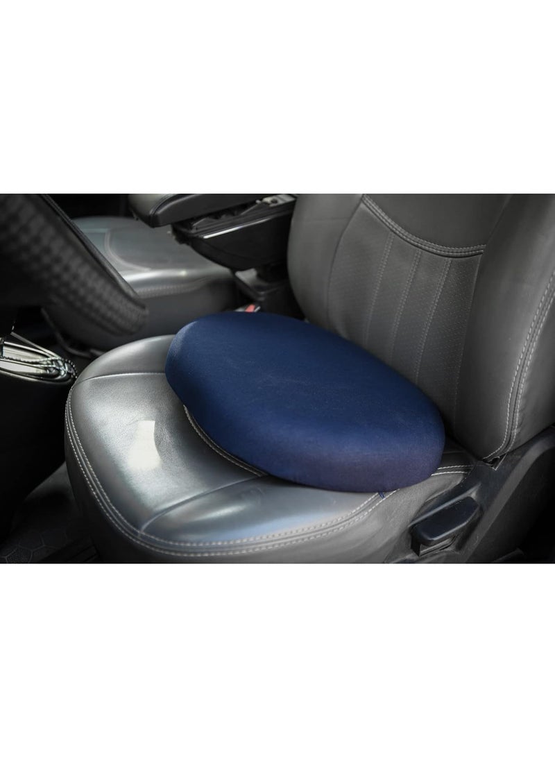 Oval Seat Cushion with Ergonomic Comfort Design, Support Cushion for Office Chair, Car Seat and Home Seating - Image 2