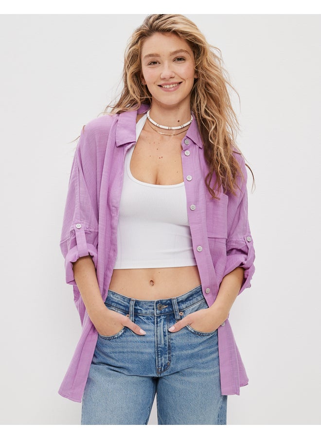 American Eagle - AE Go Big Shirt - Image 1