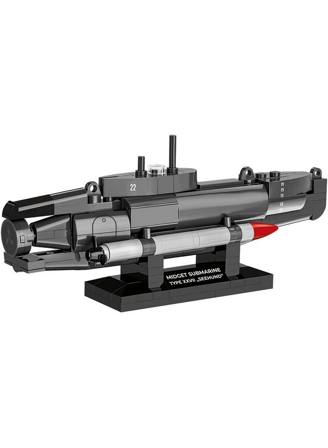 COBI Historical Collection WWII DEUTSCHES MARINEMUSEUM U-Boat XXVII SEEHUND Submarine, Navy - Image 3