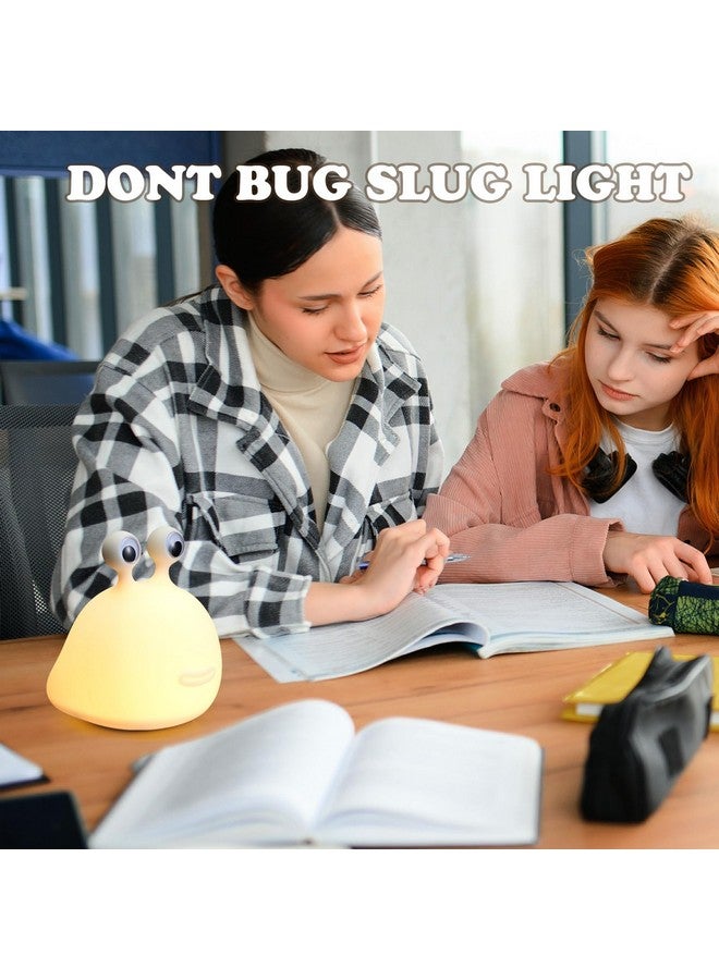 Seenelling مصباح الليل الحلزوني المتوهج مع لمسة لا تزعجني هدية مصباح الحلزون لتزيين الفصول الدراسية والطلاب ومستلزمات العودة إلى المدرسة - Image 5