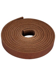 (Tm) Genuine Leather Strap Leather Strip 1/2 Inch Wide And 72 Inches Long Brown