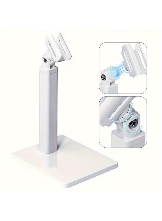 LANGMANNI 1pc Pink/White Handheld Nail Art Lamp Holder - Multifunctional Manicure & Pedicure Stand for Home and Salon Use - Image 2