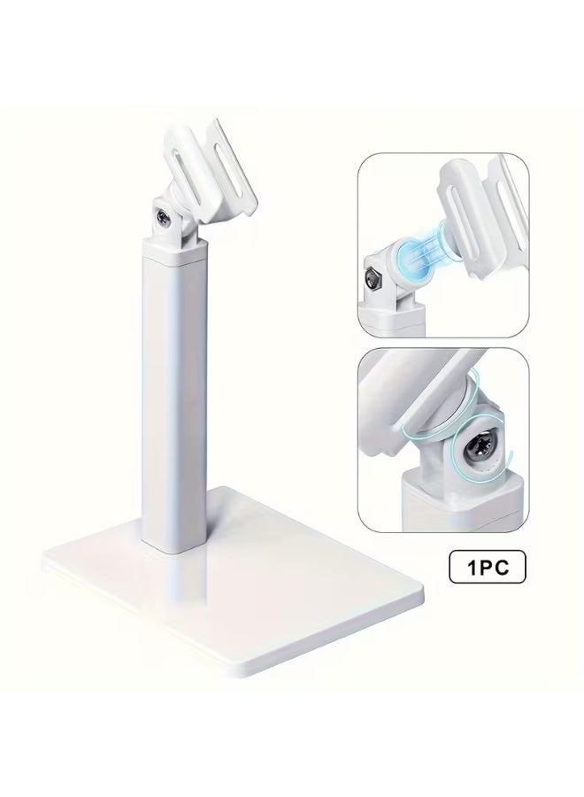 LANGMANNI 1pc Pink/White Handheld Nail Art Lamp Holder - Multifunctional Manicure & Pedicure Stand for Home and Salon Use - Image 4