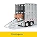 ERTL 132 Freightliner 122SD Semi with Livestock Trailer  Cattle 47362 - Image 4