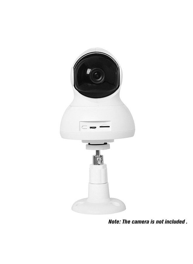 Generic - Home Camera Wall Mounted Bracket Holder, Full Install Kit, Height and Angle Adjustment, for YI Home Security Cameras, White - Image 1