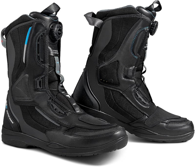 SHIMA Strato Men WP Waterproof Motorcycle Boots - Lightweight Biker Riding Boots with Ankle Protection - Image 1