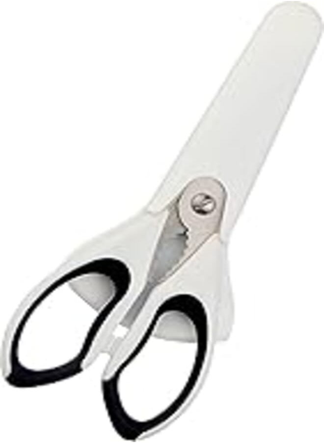 ElYassin EL-Yassin 3-in-1 Stainless Steel Scissors with Plastic Handle and Case with Opener and Breaker (10x20 in 2cm) - Color Assorted 
