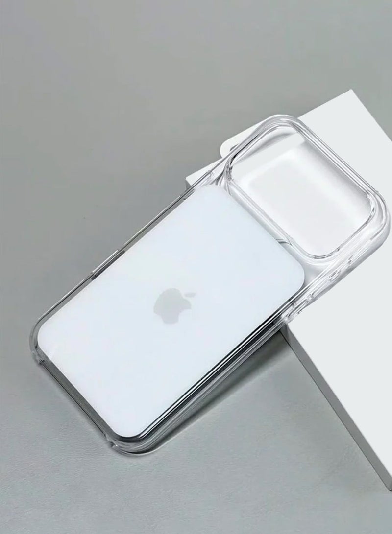 Techie iPhone 17 Pro Clear Case with MagSafe, Lightweight Phone Case, Wireless Charging Compatible, Anti Yellowing Smooth Glossy Finish - Image 4