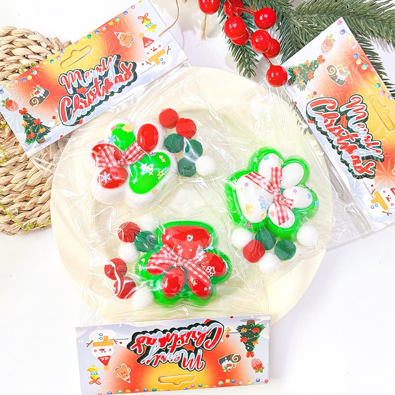 Christmas Cat Paw Squishy Stress Relief Toy - Image 5