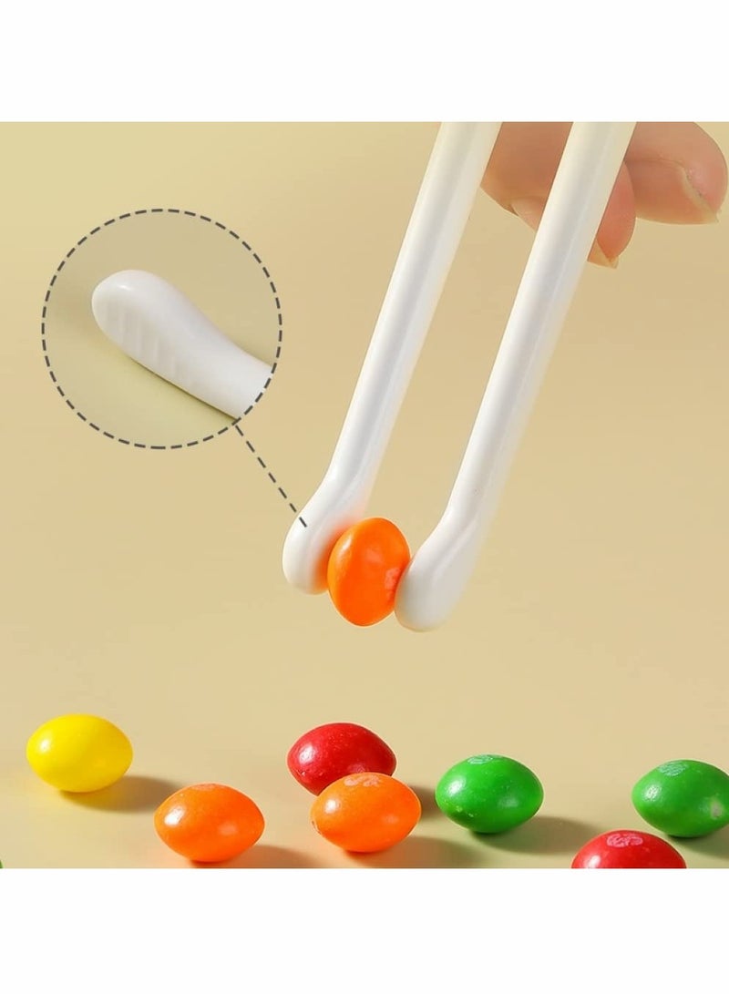 KASTWAVE عصا طعام تدريبية للأطفال، 2 قطعة، عصا طعام تعليمية للأطفال، برأس ديناصور، طرف غير زلق مع فتحات أصابع قابلة للتعديل، سهلة الاستخدام والتنظيف - Image 3