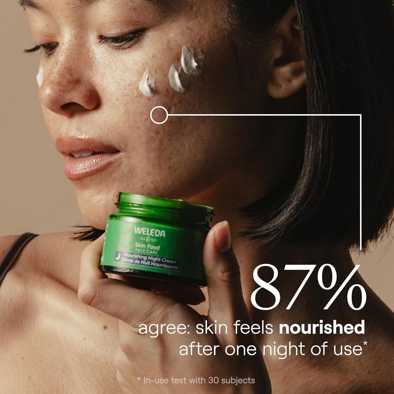 Weleda Skin Food Face Care Nourishing Night Cream, 1.3 Fluid Ounce, Plant Rich Moisturizer with Sacha Inchi Oil, Cica and Squalane - Image 4