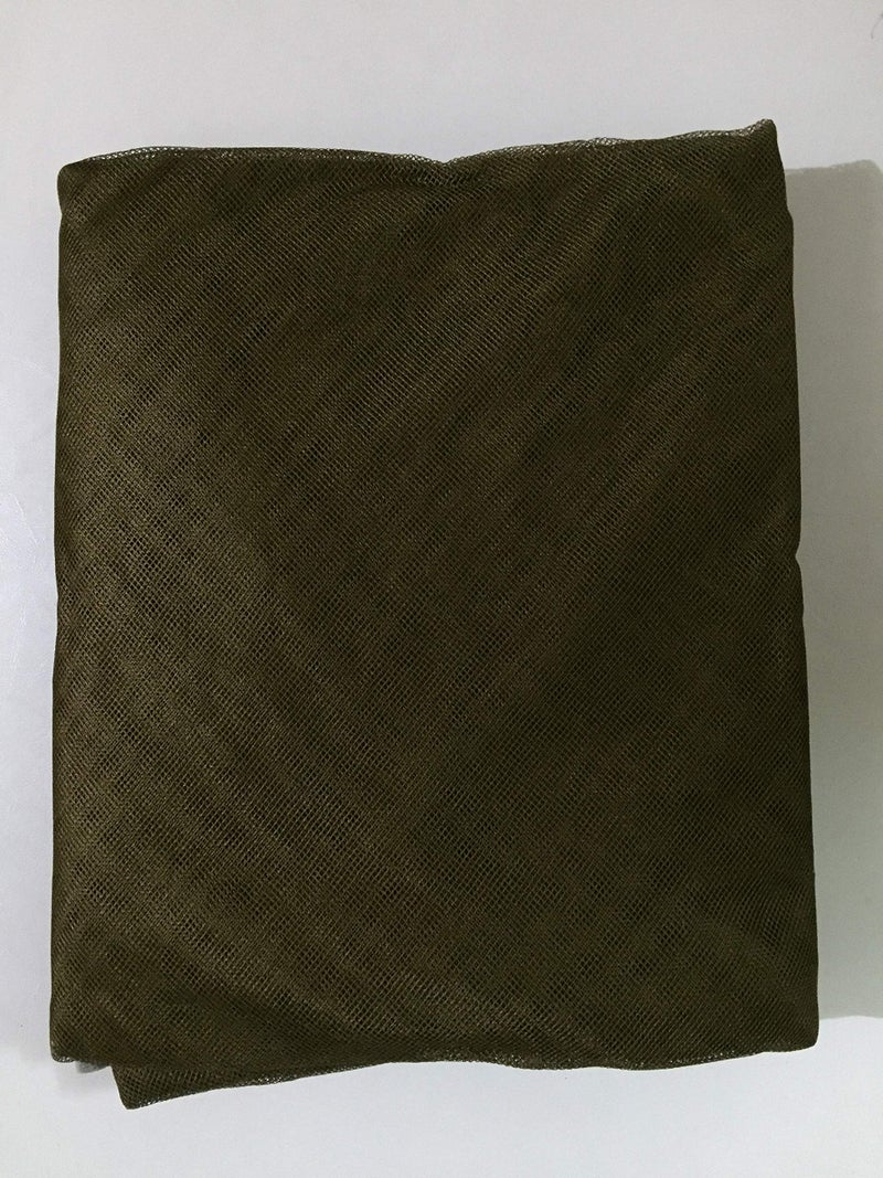 Divayanshi Foldable Polycotton Mosquito Net (Machhardani) for Triple Bed (10x6.5 ft, Olive Green) | Large, Breathable & Lightweight | Easy Setup, Foldable & Portable | Full Protection for Home - Image 2