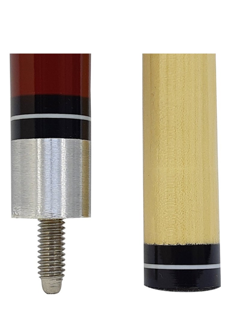 2-Piece 58 Inch13 mm Carbon Fibre Billiard Pool Cue Composite Pool Cue Sticks Set