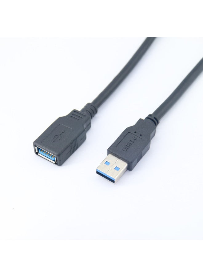 Usb3.0 Extension Line 0.3-5 M High Speed Male-to-Female 3.0 Data Line Blue A Male-to-A Female USB Line AM AF-Color:Black-Line Length:5m - Image 3