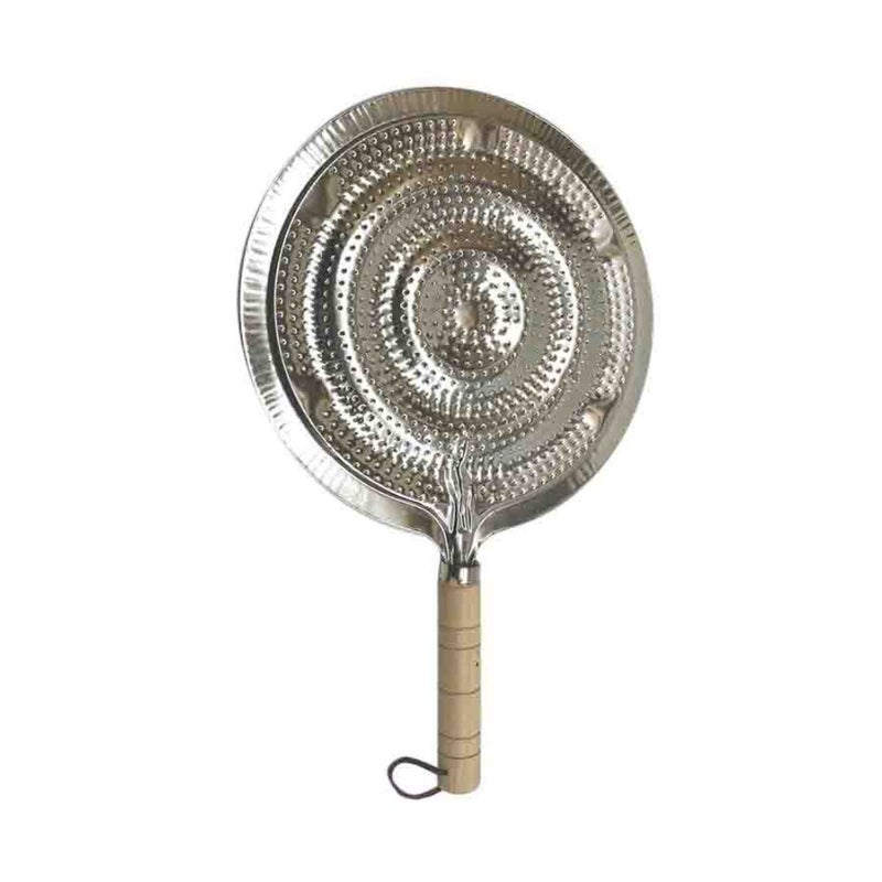Aluminium Heat Diffuser Simmer Ring 21cm Silver Cookware Accessory for Home Kitchen Cooking and Outdoor  Use - Image 3