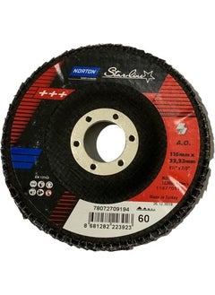 Norton Flap Sandpaper Nk 60 Grit Starline 115 x 22 mm 10pcs  - Image 1