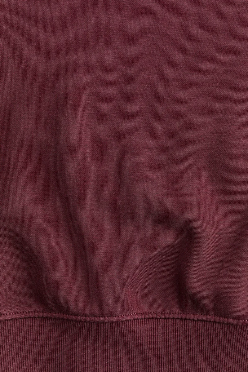 اتش اند ام سويت شيرت بقبة كرو من القطن السميك