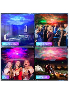 توبيب جهاز عرض الفضاء Tobeape®Star Galaxy Night Light Space لرواد الفضاء، مصباح سقف LED رائد الفضاءمع سديم نجمي، مؤقت وجهاز تحكم عن بعد، ديكور جمالي لغرفة الأطفال  - Image 5