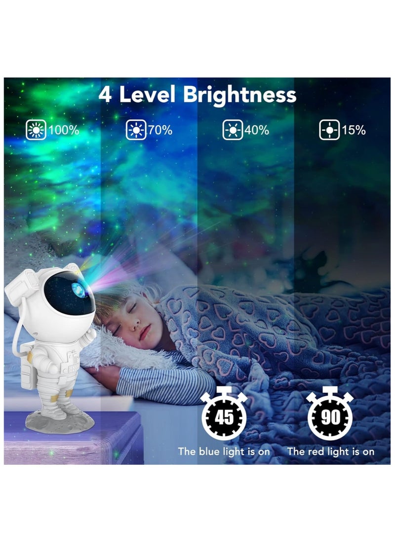 Tobeape - Tobeape®Star Projector Galaxy Night Light Space Projector For Astronauts, Led Ceiling Light With Star Nebula, Timer And Remote Control, Aesthetic Decor For Children'S Room - Image 1
