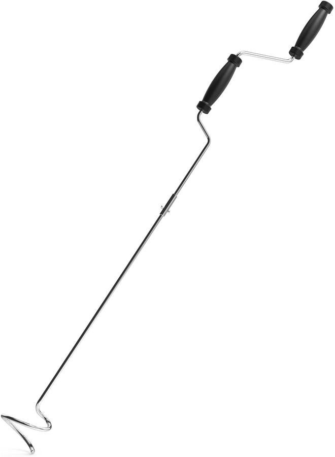 Bluejw EJWOX Compost Aerator Tool - Manual Compost Turner and Mixing Tool for Outdoor Compost Tumbler Bins,Stainless Steel Rotating Compost Turning Tool - Image 1