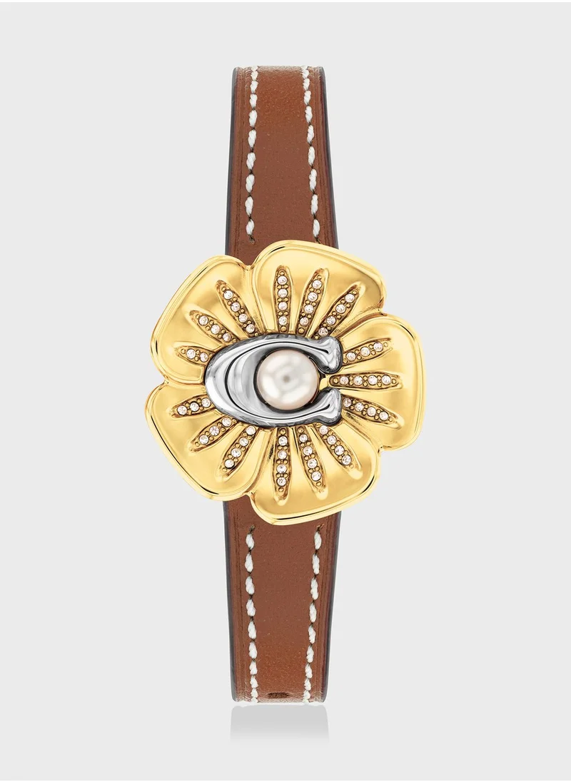 COACH Tea Rose New Family Analog Watch