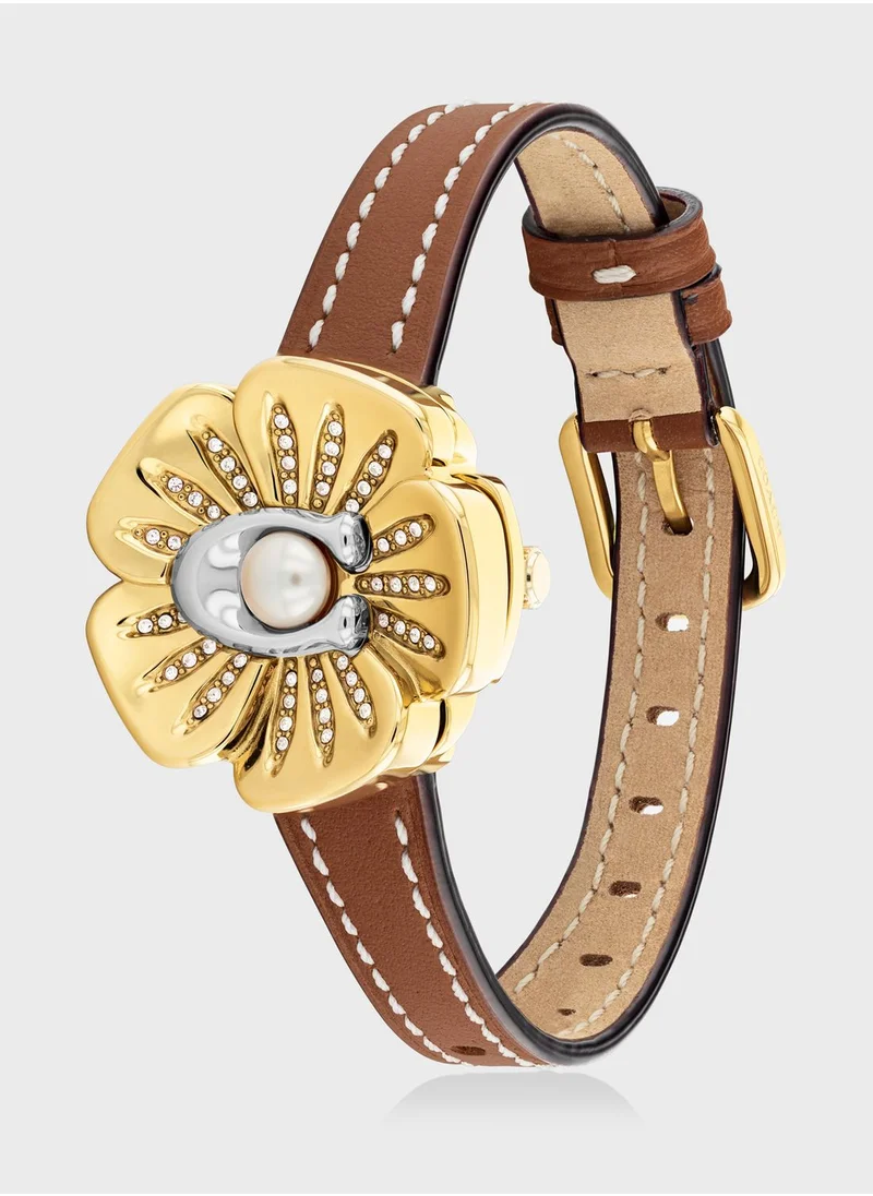 COACH Tea Rose New Family Analog Watch