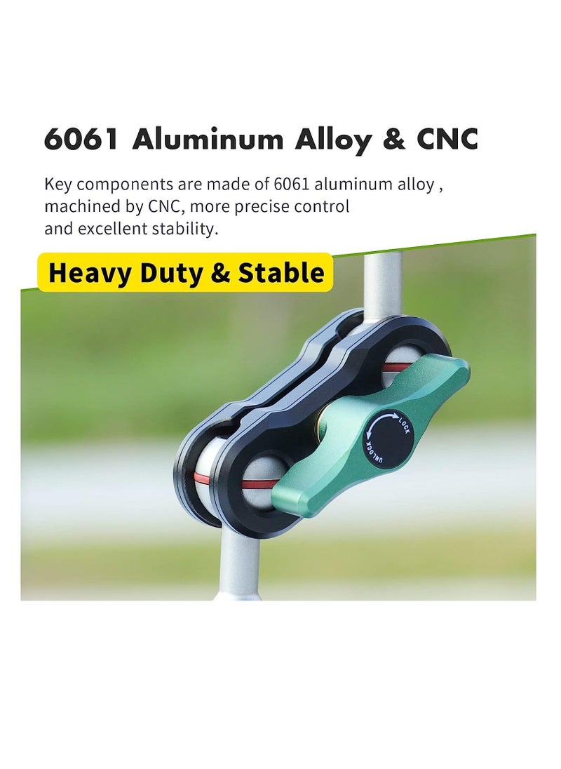 Y&D S1 Powerful Car Suction Cup Mount Holder, for Gopro Hero 11/10/9/8 Black DJI OSMO Action 3, 2 Camera Insta360 ONE RS, R, X3, X2 Accessories Aluminum Alloy Metal Cell Phone Holder  - Image 4